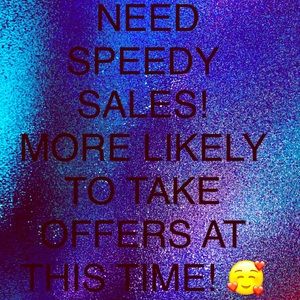 All offers welcome and considered!💕💕🥳😇